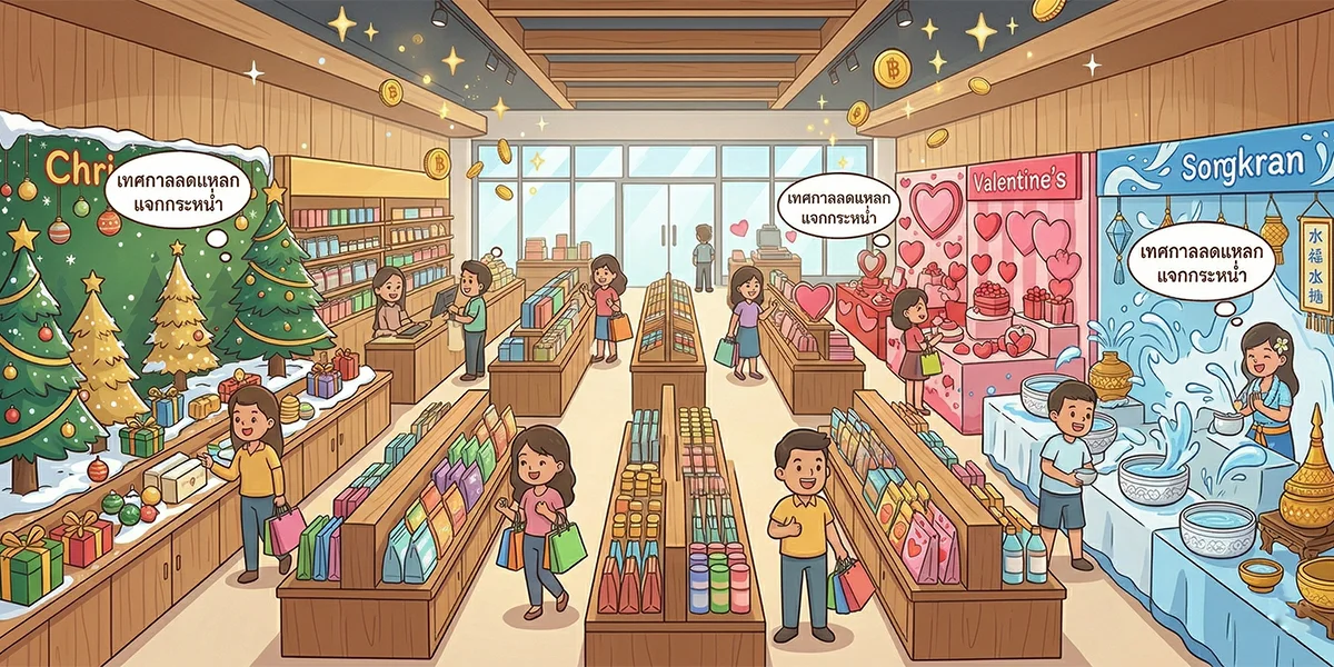 ข้อดีของการจัดโปรโมชั่นตามเทศกาล