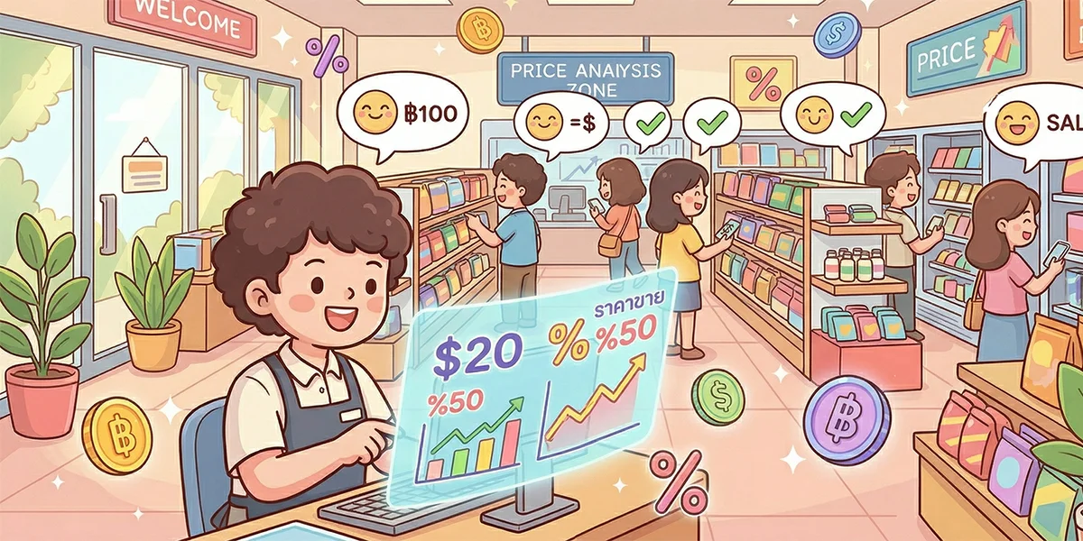 ตั้งราคาสินค้าอย่างไรให้เหมาะ