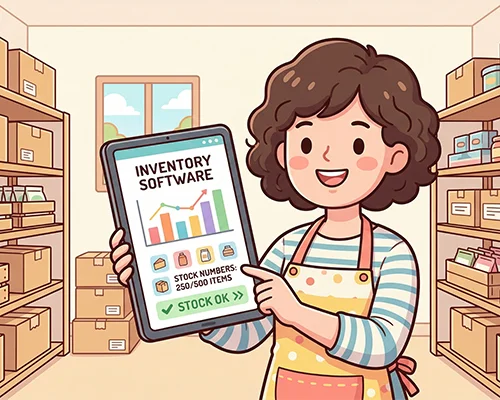 การควบคุมสต็อกโดยใช้ซอฟต์แวร์ช่วยลดปัญหาความผิดพลาด เปลี่ยนการจัดการสต็อกแบบเดิมๆ ให้แม่นยำ เรียลไทม์