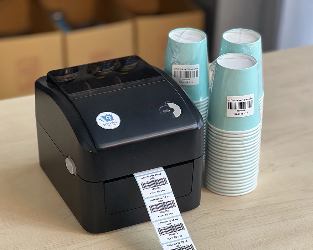 พิมพ์บาร์โค้ดได้โดยตรงจากโปรแกรม