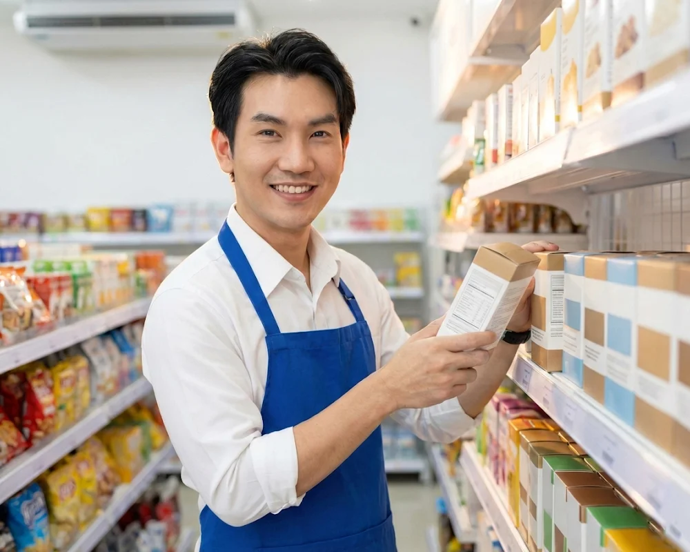 จัดการสต็อก ตัดสต็อก ทำการซื้อเข้า มีรายงานสต็อก