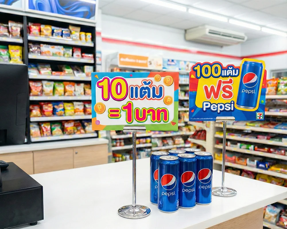 QuickPOS Panda ทำโปรโมชั่นแลกแต้มของสมาชิกได้