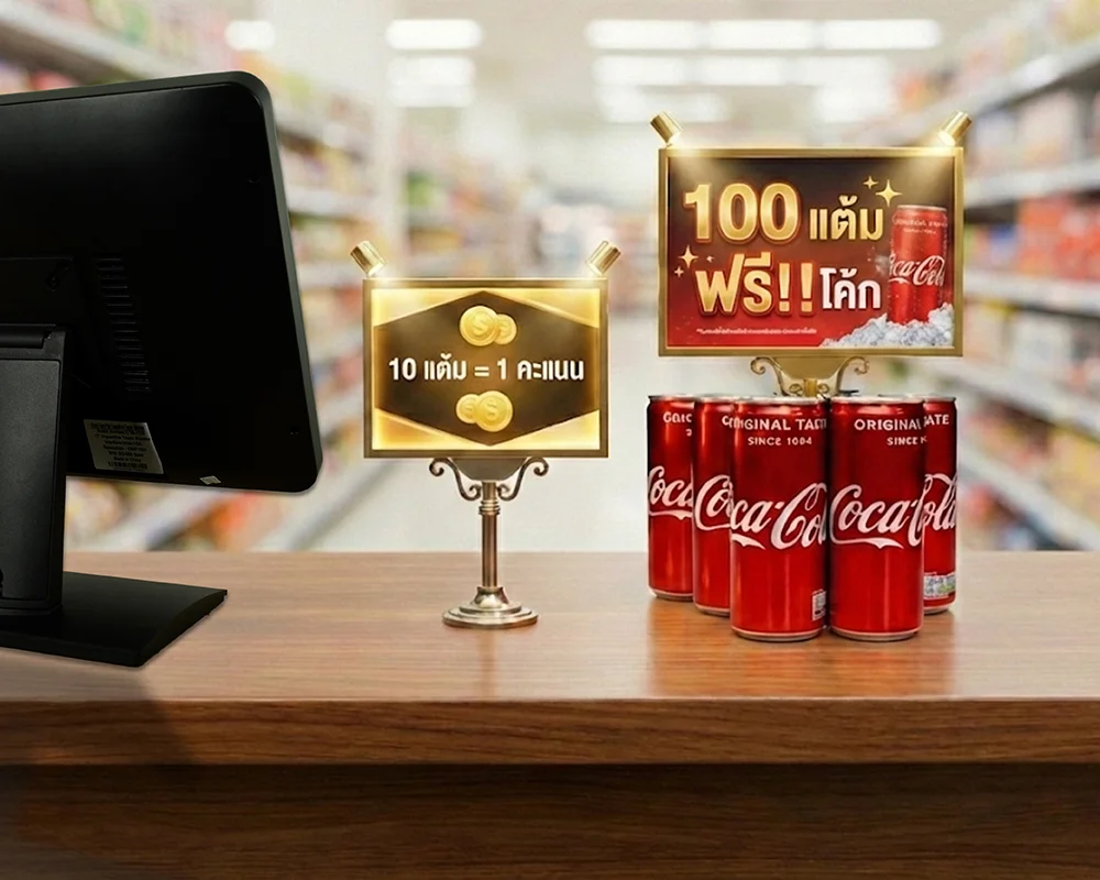 QuickPOS Premium ทำโปรโมชั่นแลกแต้มของสมาชิกได้