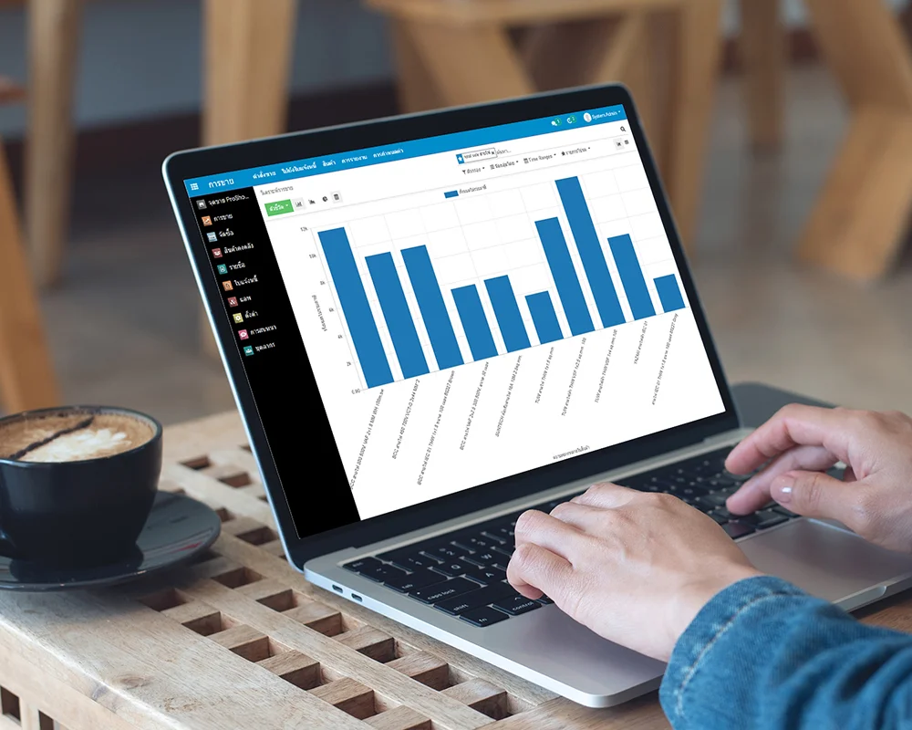 รายงานการขายที่ละเอียด