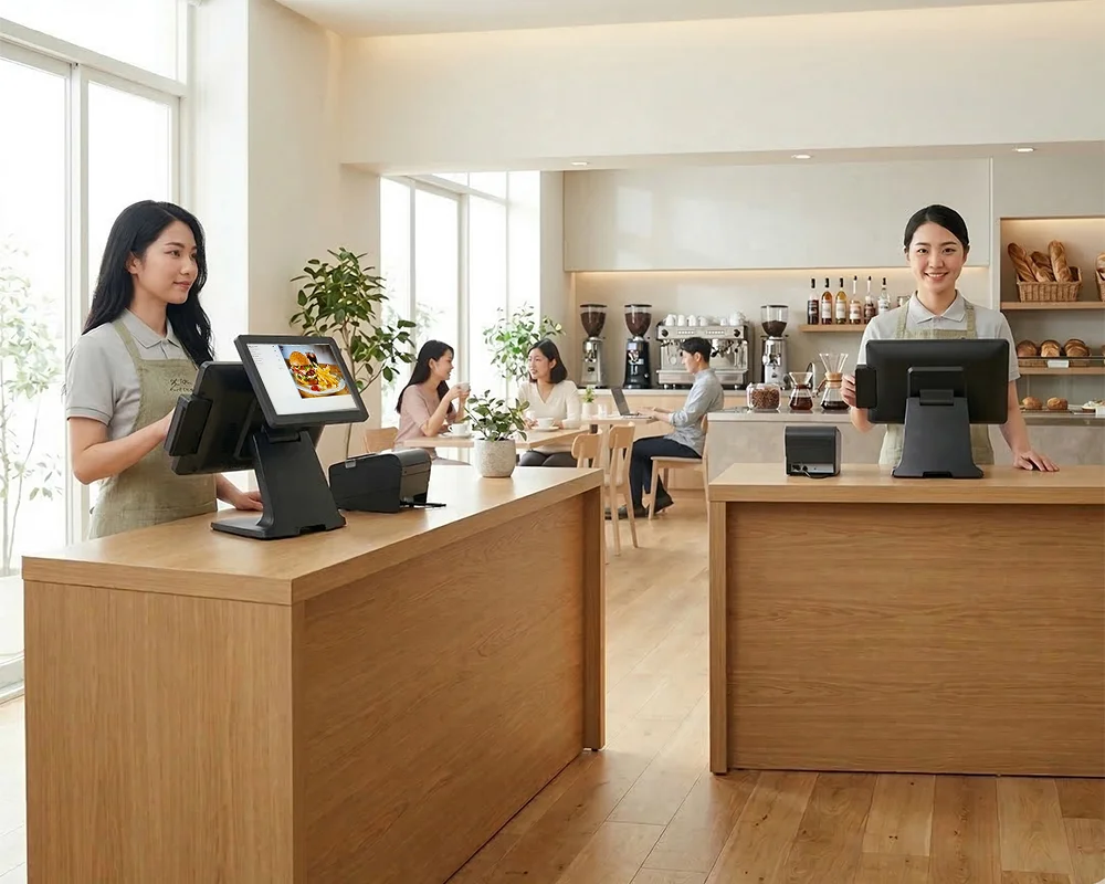 มีจุดแคชเชียร์ได้หลายจุด