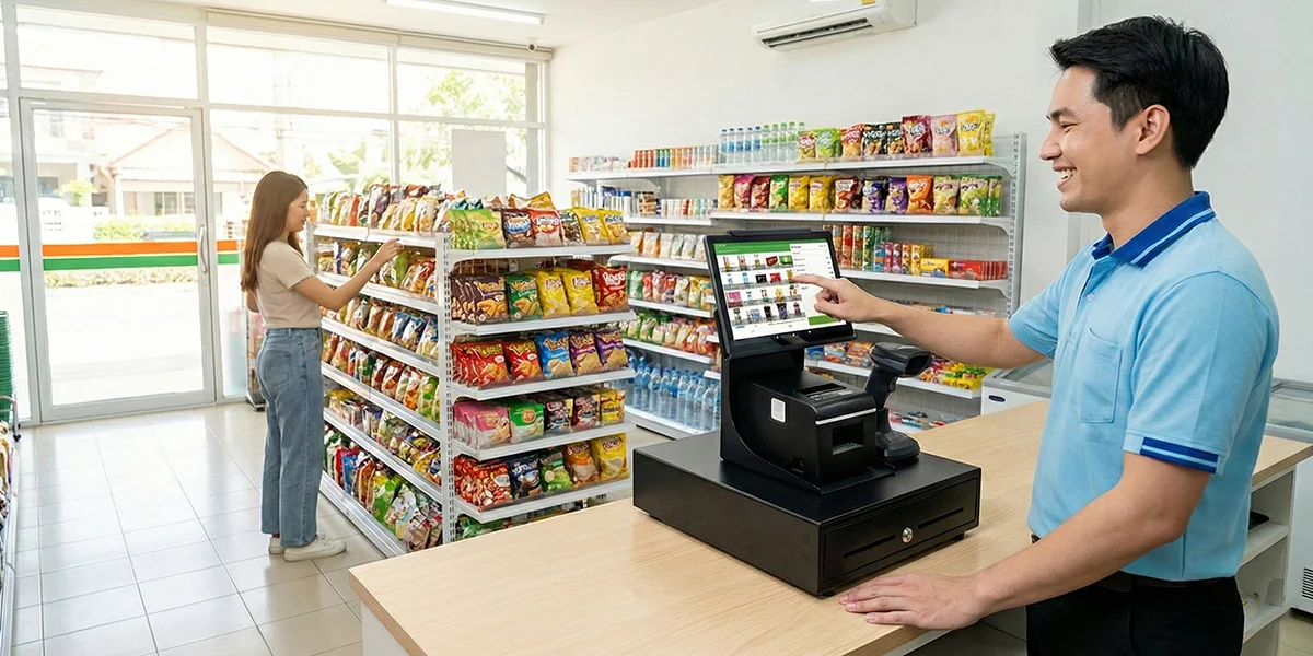 SaveSave เหมาะกับร้านขายของชำ มินิมาร์ท