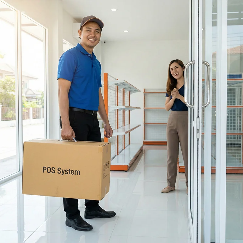 QuickPOS เรียกติดตั้งหน้างานได้ทั่วไทย ตามเงื่อนไขที่กำหนด