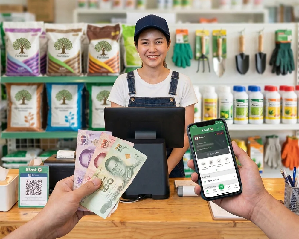 บันทึกวิธีชำระเงินหลายแบบ